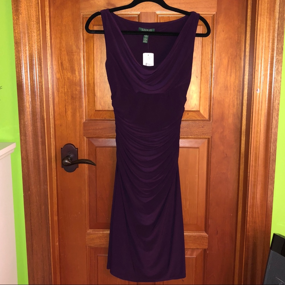 Purple Ralph Lauren dress